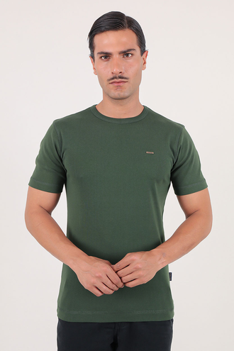 تیشرت آستین کوتاه یقه گرد مردانه - 