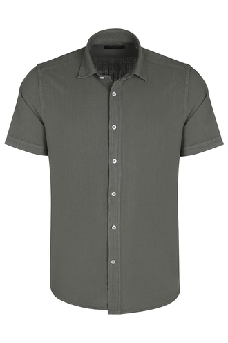 پیراهن آستین کوتاه مردانه مدل کلاسیک - 