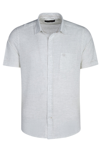 پیراهن آستین کوتاه مردانه کلاسیک - 