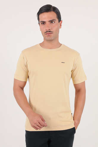 تیشرت آستین کوتاه یقه گرد مردانه - 