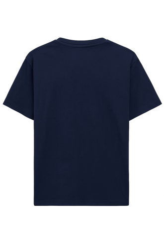 تیشرت آستین کوتاه یقه گرد چاپدار - 