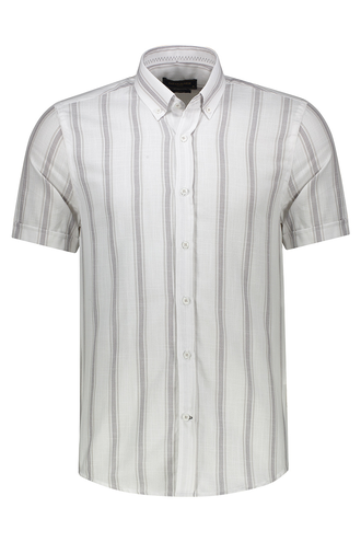 پیراهن آستین کوتاه مردانه مدل کلاسیک - 