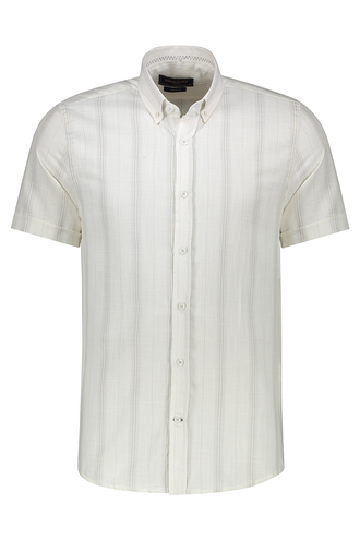 پیراهن آستین کوتاه مردانه مدل کلاسیک - 