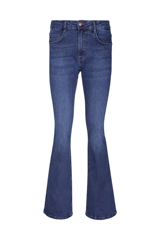 شلوار جین زنانه دمپا گشاد - 