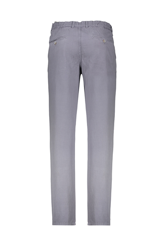 شلوار کتان مردانه مدل راسته پشت کمر کشدار - 