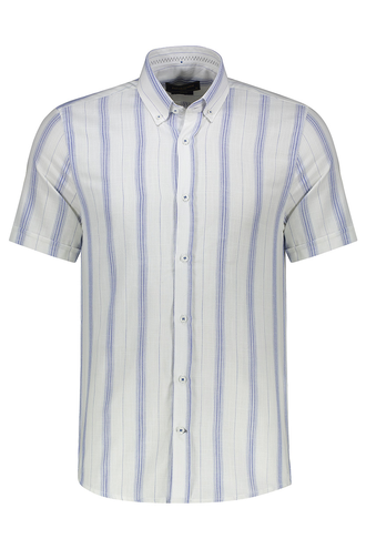 پیراهن آستین کوتاه مردانه مدل کلاسیک - 