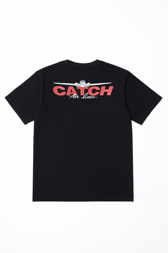 تیشرت آستین کوتاه یقه گرد چاپدار - 