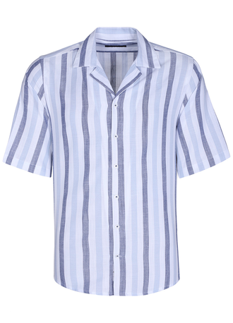 پیراهن آستین کوتاه مدل یقه انگلیسی - 