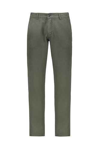 شلوار کتان مردانه مدل راسته پشت کمر کشدار - 