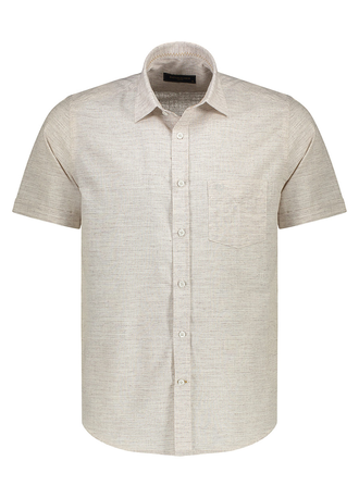 پیراهن آستین کوتاه مردانه کلاسیک - 