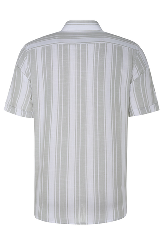 پیراهن آستین کوتاه نخی مردانه - 