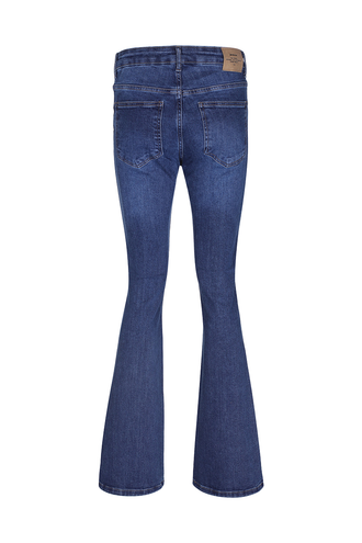 شلوار جین زنانه دمپا گشاد - 