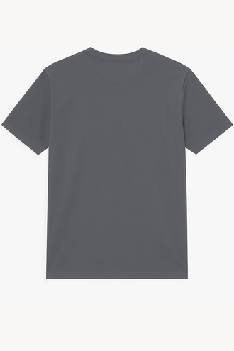 تیشرت آستین کوتاه یقه گرد چاپدار - 