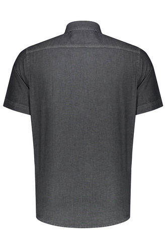 پیراهن جین آستین کوتاه مردانه - 