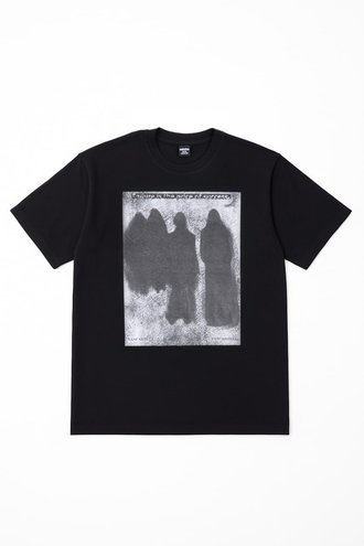 تیشرت آستین کوتاه یقه گرد چاپدار - 