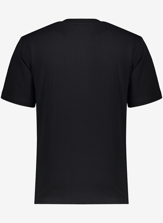 تیشرت آستین کوتاه یقه گرد چاپدار - 