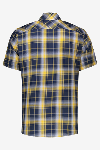 پیراهن آستین کوتاه مردانه نخی - 