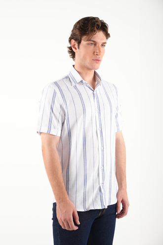 پیراهن آستین کوتاه مردانه - 