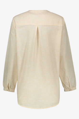 شومیز آستین بلند یقه ایستاده زنانه - 