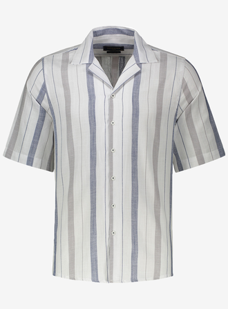 پیراهن آستین کوتاه مردانه یقه انگلیسی - 