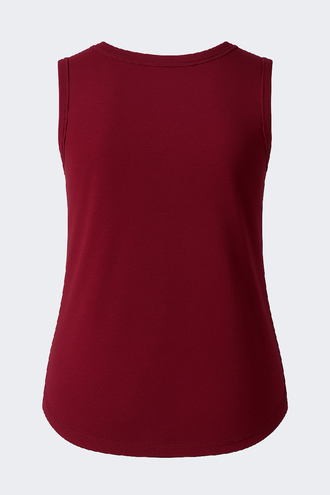 تاپ بیسیک بدون آستین زنانه - 