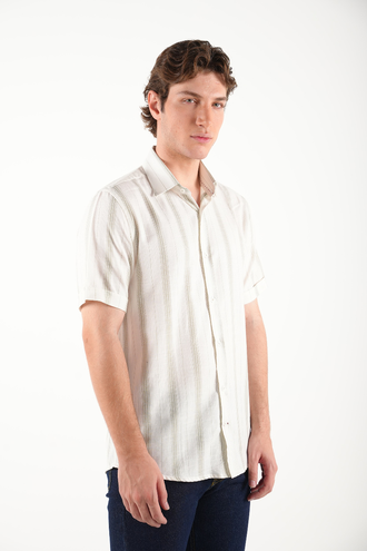 پیراهن آستین کوتاه مردانه - 