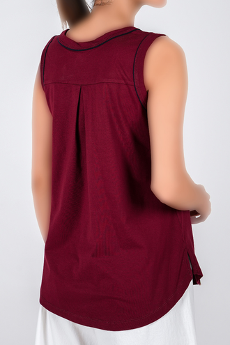 تاپ بدون آستین هلال زنانه - 