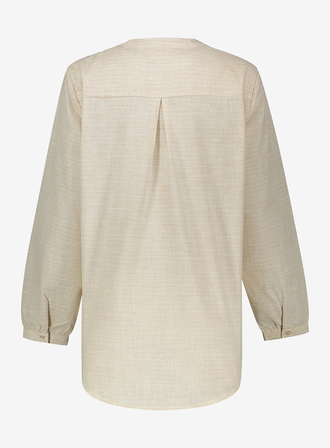 شومیز آستین بلند یقه ایستاده زنانه - 