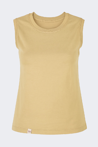 تاپ بیسیک بدون آستین زنانه - 