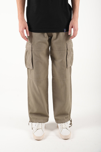 شلوار کتان شش جیب مردانه - 