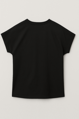 تیشرت کیمونو زنانه گلدوزی شده - 