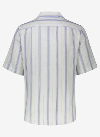 پیراهن آستین کوتاه مردانه یقه انگلیسی - 