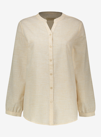 شومیز آستین بلند یقه ایستاده زنانه - 