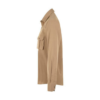 پیراهن آستین بلند مردانه کتان - 