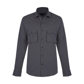 پیراهن آستین بلند کتان مردانه - 