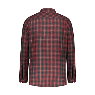 پیراهن پشمی مردانه آستین بلند رگولار - 