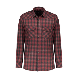 پیراهن پشمی مردانه آستین بلند رگولار - 