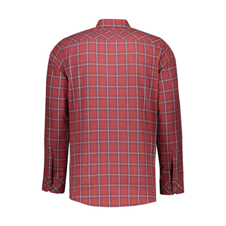 پیراهن پشمی مردانه آستین بلند رگولار - 