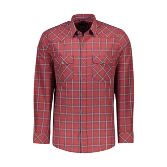 پیراهن پشمی مردانه آستین بلند رگولار - 