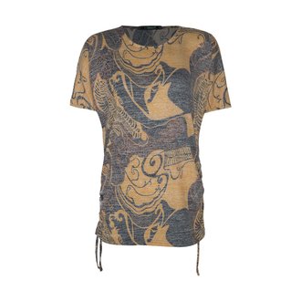 تیشرت زنانه آستین کوتاه - 