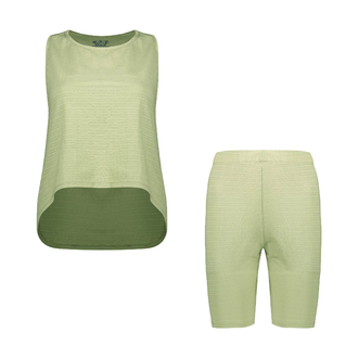 تاپ و شلوارک زنانه مدل قهرمانی - 