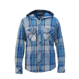 پیراهن کلاه دار آستین بلند مردانه - 