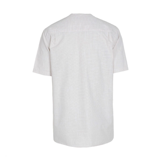 پیراهن آستین کوتاه مردانه یقه فرنچ - 