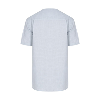 پیراهن آستین کوتاه مردنه یقه فرنچ - 