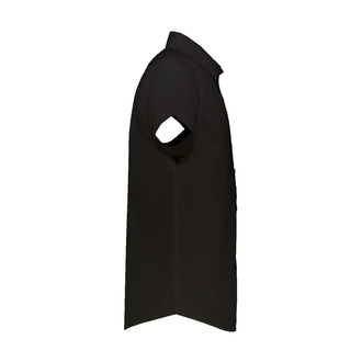 پیراهن آستین کوتاه مردانه مشکی - 