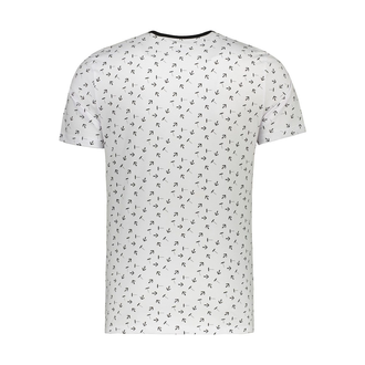 تیشرت آستین کوتاه مردانه طرح دار - 