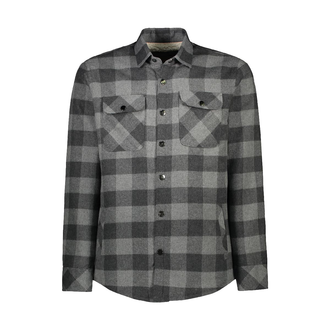 کاپشن پیراهنی مردانه پشمی - 