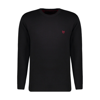 بافت یقه گرد مردانه - 