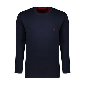 بافت یقه گرد مردانه - 