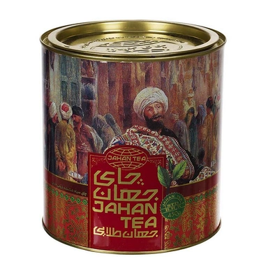 چای قوطی 450گ جهان طلایی